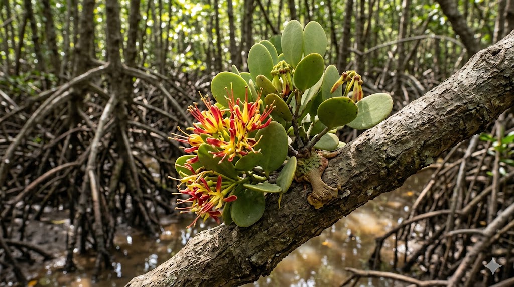 Amyema mackayense